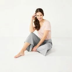 Women's Sonoma Goods For Life® Truly Soft Wide-Leg Cropped Pajama Pants Turq Leaves 12 Women's Sonoma Goods For Life® Truly Soft Wide-Leg Cropped Pajama Pants Turq Leaves -Sonoma Goods For Life shop unnamed file 6951