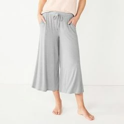 Women's Sonoma Goods For Life® Truly Soft Wide-Leg Cropped Pajama Pants Turq Leaves 16 Women's Sonoma Goods For Life® Truly Soft Wide-Leg Cropped Pajama Pants Turq Leaves -Sonoma Goods For Life shop unnamed file 6955
