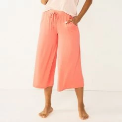 Women's Sonoma Goods For Life® Truly Soft Wide-Leg Cropped Pajama Pants Turq Leaves 17 Women's Sonoma Goods For Life® Truly Soft Wide-Leg Cropped Pajama Pants Turq Leaves -Sonoma Goods For Life shop unnamed file 6956