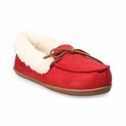 Women's Sonoma Goods For Life® Sustainable Faux Suede Moccasin Slippers Black -Sonoma Goods For Life shop unnamed file 699