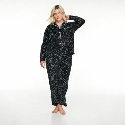 Plus Size Sonoma Goods For Life® Velour Pajama Shirt & Pajama Pants Set Lavendar Tie Dye 20 Plus Size Sonoma Goods For Life® Velour Pajama Shirt & Pajama Pants Set Lavendar Tie Dye -Sonoma Goods For Life shop unnamed file 7013