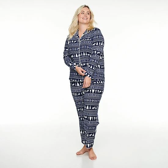 Plus Size Sonoma Goods For Life® Velour Pajama Shirt & Pajama Pants Set Lavendar Tie Dye 12 Plus Size Sonoma Goods For Life® Velour Pajama Shirt & Pajama Pants Set Lavendar Tie Dye - Image 10