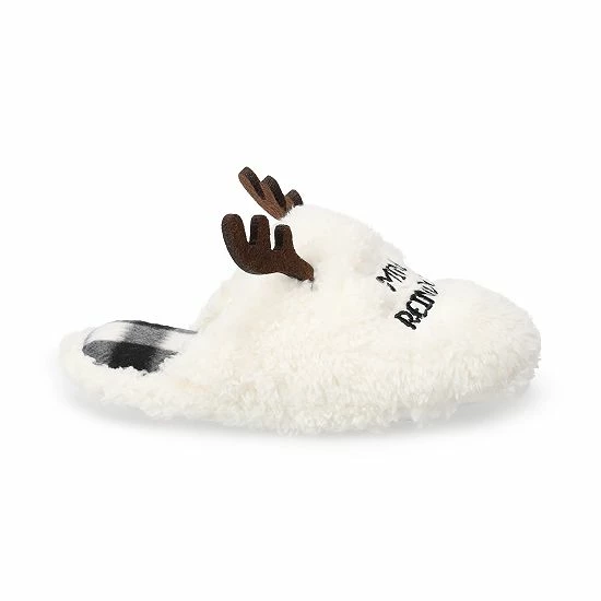 Sonoma Goods For Life Kids Jammies For Your Families® Reindeer Slippers Black 4 Sonoma Goods For Life Kids Jammies For Your Families® Reindeer Slippers Black - Image 2