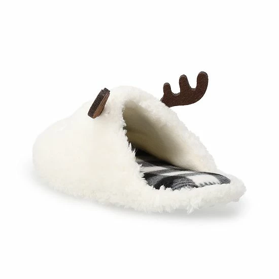 Sonoma Goods For Life Kids Jammies For Your Families® Reindeer Slippers Black 5 Sonoma Goods For Life Kids Jammies For Your Families® Reindeer Slippers Black - Image 3
