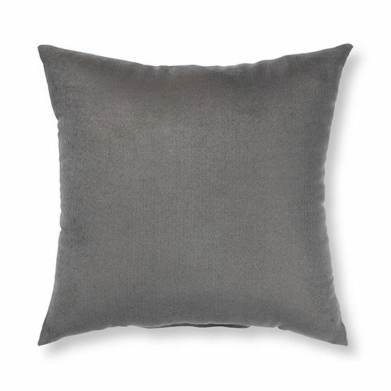 Sonoma Goods For Life® Faux Suede Oversized Pillow Gray 6 Sonoma Goods For Life® Faux Suede Oversized Pillow Gray - Image 4