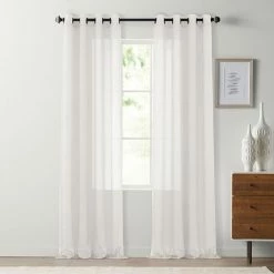 Sonoma Goods For Life® 1-Panel Crushed Voile Grommet Window Curtain Navy -Sonoma Goods For Life shop unnamed file 7084
