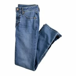 Women's Sonoma Goods For Life® Adaptive Mid-Rise Straight Leg Jean Light Grey -Sonoma Goods For Life shop unnamed file 7093
