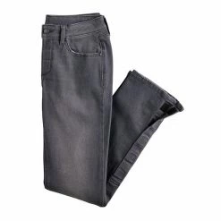 Women's Sonoma Goods For Life® Adaptive Mid-Rise Straight Leg Jean Light Grey -Sonoma Goods For Life shop unnamed file 7097