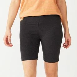 Women's Sonoma Goods For Life® High-Waist Bike Shorts Storm Abyss -Sonoma Goods For Life shop unnamed file 7112