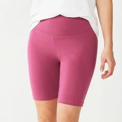 Women's Sonoma Goods For Life® High-Waist Bike Shorts Storm Abyss -Sonoma Goods For Life shop unnamed file 7114