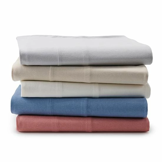 Sonoma Goods For Life® Jersey Sheet Set Or Pillowcases Blue 4 Sonoma Goods For Life® Jersey Sheet Set Or Pillowcases Blue - Image 2
