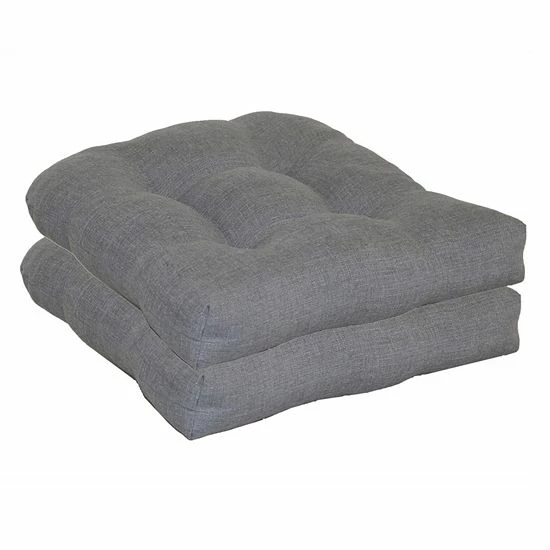 Sonoma Goods For Life® Indoor Outdoor 2-piece Single Wicker Chair Cushion Set Teal 6 Sonoma Goods For Life® Indoor Outdoor 2-piece Single Wicker Chair Cushion Set Teal - Image 4