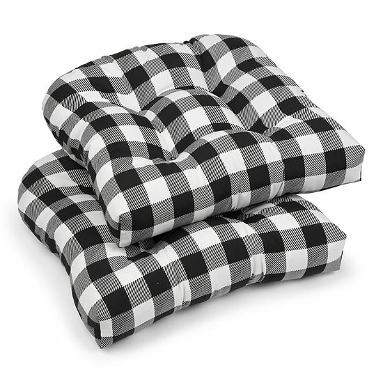 Sonoma Goods For Life® Indoor Outdoor 2-piece Single Wicker Chair Cushion Set Teal 14 Sonoma Goods For Life® Indoor Outdoor 2-piece Single Wicker Chair Cushion Set Teal - Image 12