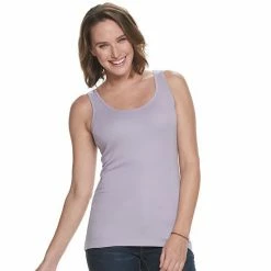 Women's Sonoma Goods For Life® Layering Tank Plum -Sonoma Goods For Life shop unnamed file 724