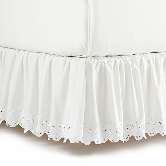 Sonoma Goods For Life® Eyelet Bedskirt 3 Sonoma Goods For Life® Eyelet Bedskirt