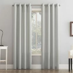 Sonoma Goods For Life® Recycled Polyester Tonal Grid Grommet Window Curtain Pearl -Sonoma Goods For Life shop unnamed file 7282