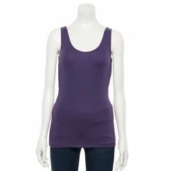 Women's Sonoma Goods For Life® Layering Tank Plum -Sonoma Goods For Life shop unnamed file 732