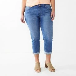 Petite Sonoma Goods For Life® Cuffed Girlfriend Jeans Petersen -Sonoma Goods For Life shop unnamed file 7320
