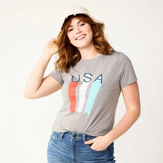 Women's Sonoma Goods For Life® Patriotic Graphic Tee Love Is All You Need 14 Women's Sonoma Goods For Life® Patriotic Graphic Tee Love Is All You Need - Image 12