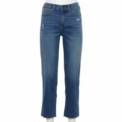 Petite Sonoma Goods For Life® High-Waisted Straight-Leg Crop Jeans Gray Wash -Sonoma Goods For Life shop unnamed file 7445