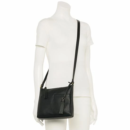 Sonoma Goods For Life® Laurel Crossbody Bag Black 6 Sonoma Goods For Life® Laurel Crossbody Bag Black - Image 4