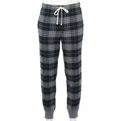 Men's Sonoma Goods For Life® Flannel Jogger Sleep Pants Dark Grey Heather -Sonoma Goods For Life shop unnamed file 751