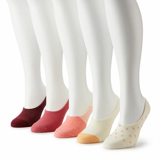 Women's Sonoma Goods For Life® Liner 5 Pack Pink Stripes And Dots 7 Women's Sonoma Goods For Life® Liner 5 Pack Pink Stripes And Dots - Image 5