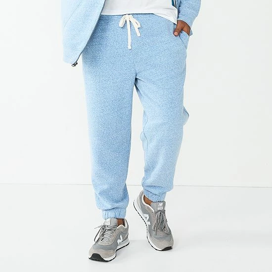 Big & Tall Sonoma Goods For Life Fleece Jogger Pants Blue 6 Big & Tall Sonoma Goods For Life Fleece Jogger Pants Blue - Image 4