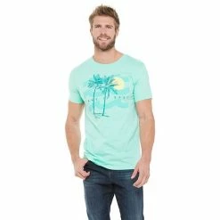 Men's Sonoma Goods For Life® Supersoft Tropical Graphic Tee Electric Blue Heather -Sonoma Goods For Life shop unnamed file 7703