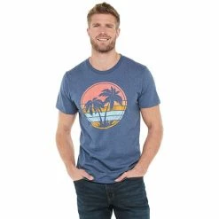 Men's Sonoma Goods For Life® Supersoft Tropical Graphic Tee Electric Blue Heather -Sonoma Goods For Life shop unnamed file 7706