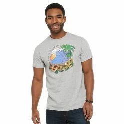 Men's Sonoma Goods For Life® Supersoft Tropical Graphic Tee Electric Blue Heather -Sonoma Goods For Life shop unnamed file 7708