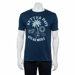 Men's Sonoma Goods For Life® Supersoft Tropical Graphic Tee Electric Blue Heather -Sonoma Goods For Life shop unnamed file 7710