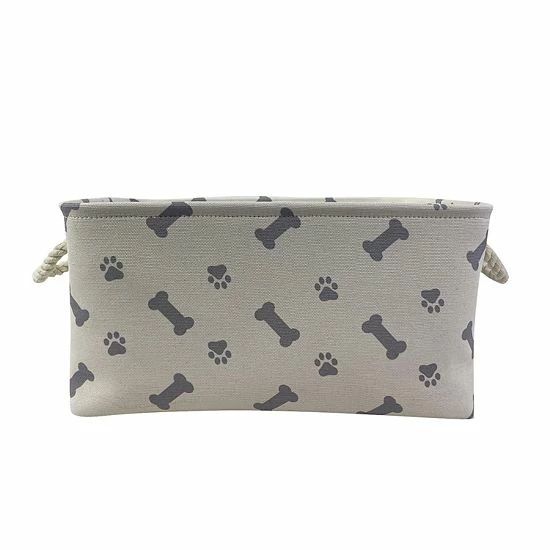 Sonoma Goods For Life® Printed Canvas Pet Gear Storage Bin 3 Sonoma Goods For Life® Printed Canvas Pet Gear Storage Bin