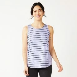 Women's Sonoma Goods For Life® High-Neck Tank Grey White Stars -Sonoma Goods For Life shop unnamed file 7722