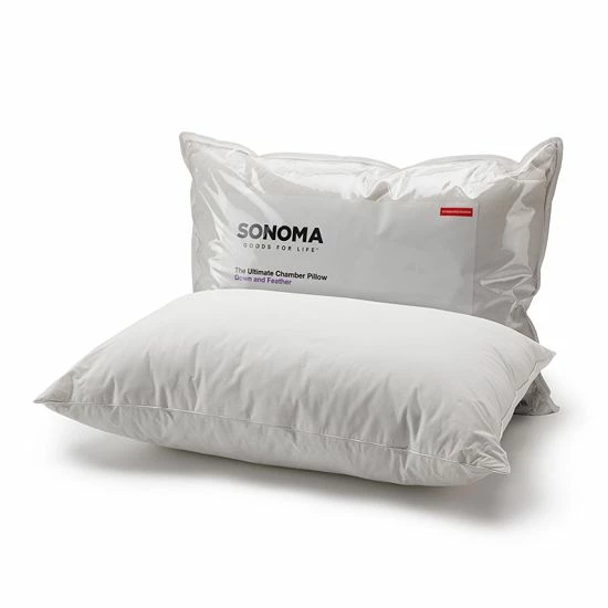 Sonoma Goods For Life® Ultimate Down And Feather Chamber Pillow 3 Sonoma Goods For Life® Ultimate Down And Feather Chamber Pillow