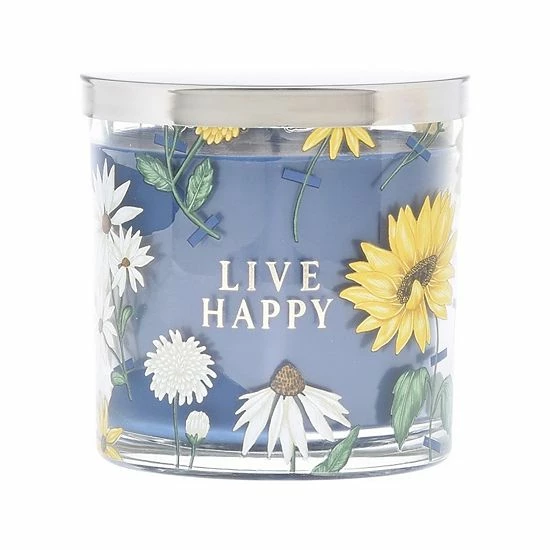 Sonoma Goods For Life® Sunflower 13-oz. 3-Wick Jar Candle 3 Sonoma Goods For Life® Sunflower 13-oz. 3-Wick Jar Candle