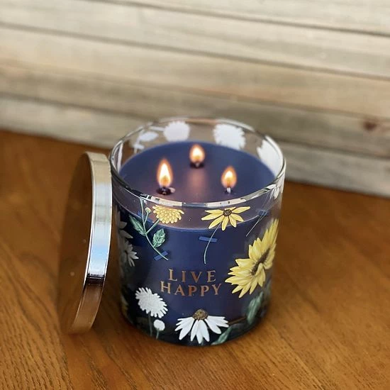 Sonoma Goods For Life® Sunflower 13-oz. 3-Wick Jar Candle 5 Sonoma Goods For Life® Sunflower 13-oz. 3-Wick Jar Candle - Image 3