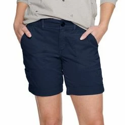 Petite Sonoma Goods For Life® Comfort Waist Utility Bermuda Shorts Black -Sonoma Goods For Life shop unnamed file 7800