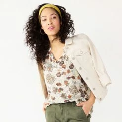 Women's Sonoma Goods For Life® V-Neck Tank Lime Sketch Diamond -Sonoma Goods For Life shop unnamed file 7816