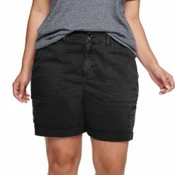 Plus Size Sonoma Goods For Life® Utility Bermuda Shorts Navy -Sonoma Goods For Life shop unnamed file 7858