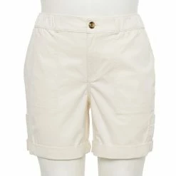 Plus Size Sonoma Goods For Life® Utility Bermuda Shorts Navy -Sonoma Goods For Life shop unnamed file 7861