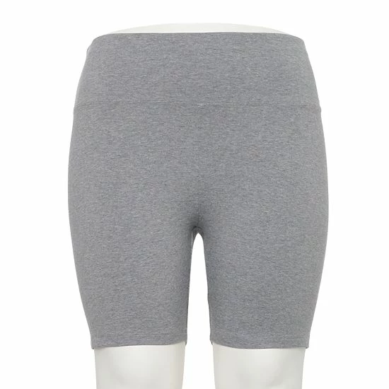 Plus Size Sonoma Goods For Life® High-Waisted Bike Shorts Dark Dusty Heather 5 Plus Size Sonoma Goods For Life® High-Waisted Bike Shorts Dark Dusty Heather - Image 3