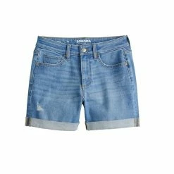 Women's Sonoma Goods For Life® High-Rise Curvy 5" Denim Shorts Bohemian 11 Women's Sonoma Goods For Life® High-Rise Curvy 5" Denim Shorts Bohemian -Sonoma Goods For Life shop unnamed file 7887