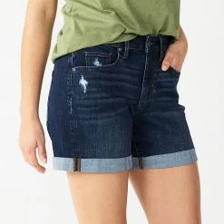 Women's Sonoma Goods For Life® High-Rise Curvy 5" Denim Shorts Bohemian 12 Women's Sonoma Goods For Life® High-Rise Curvy 5" Denim Shorts Bohemian -Sonoma Goods For Life shop unnamed file 7888