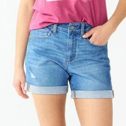 Women's Sonoma Goods For Life® High-Rise Curvy 5" Denim Shorts Bohemian 15 Women's Sonoma Goods For Life® High-Rise Curvy 5" Denim Shorts Bohemian -Sonoma Goods For Life shop unnamed file 7891