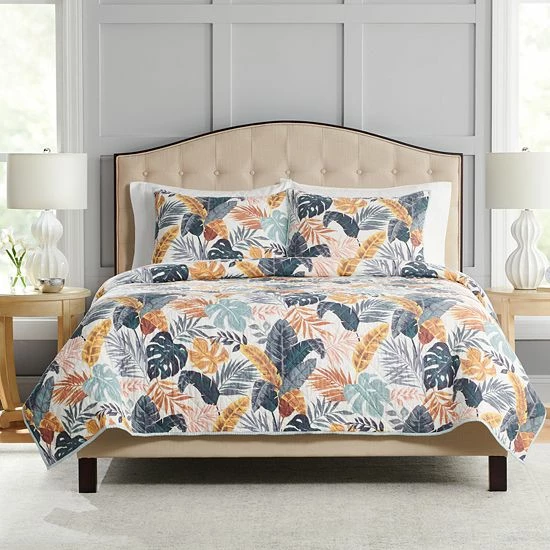 Sonoma Goods For Life® Heritage Quilt Or Sham Blue Jacobean 9 Sonoma Goods For Life® Heritage Quilt Or Sham Blue Jacobean - Image 7