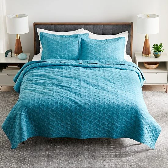 Sonoma Goods For Life® Heritage Quilt Or Sham Blue Jacobean 12 Sonoma Goods For Life® Heritage Quilt Or Sham Blue Jacobean - Image 10