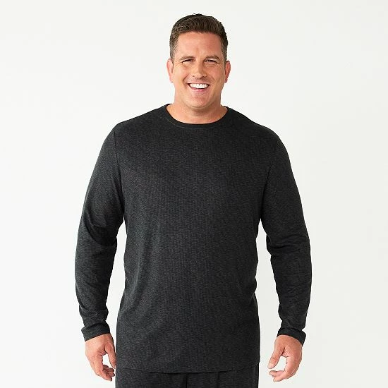 Men's Sonoma Goods For Life® Textured Top Black Space Dye 7 Men's Sonoma Goods For Life® Textured Top Black Space Dye - Image 5