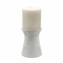 Sonoma Goods For Life® 5" Snowflake Embossed Pillar -Sonoma Goods For Life shop unnamed file 7945