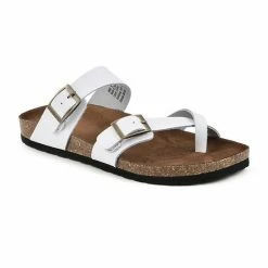 Sonoma Goods For Life® Gojiberry Women's Leather Sandals White -Sonoma Goods For Life shop unnamed file 7962